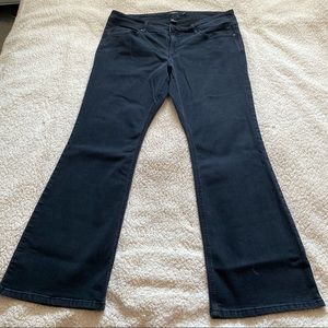 torrid size 16R Black wash Bootcut Jean